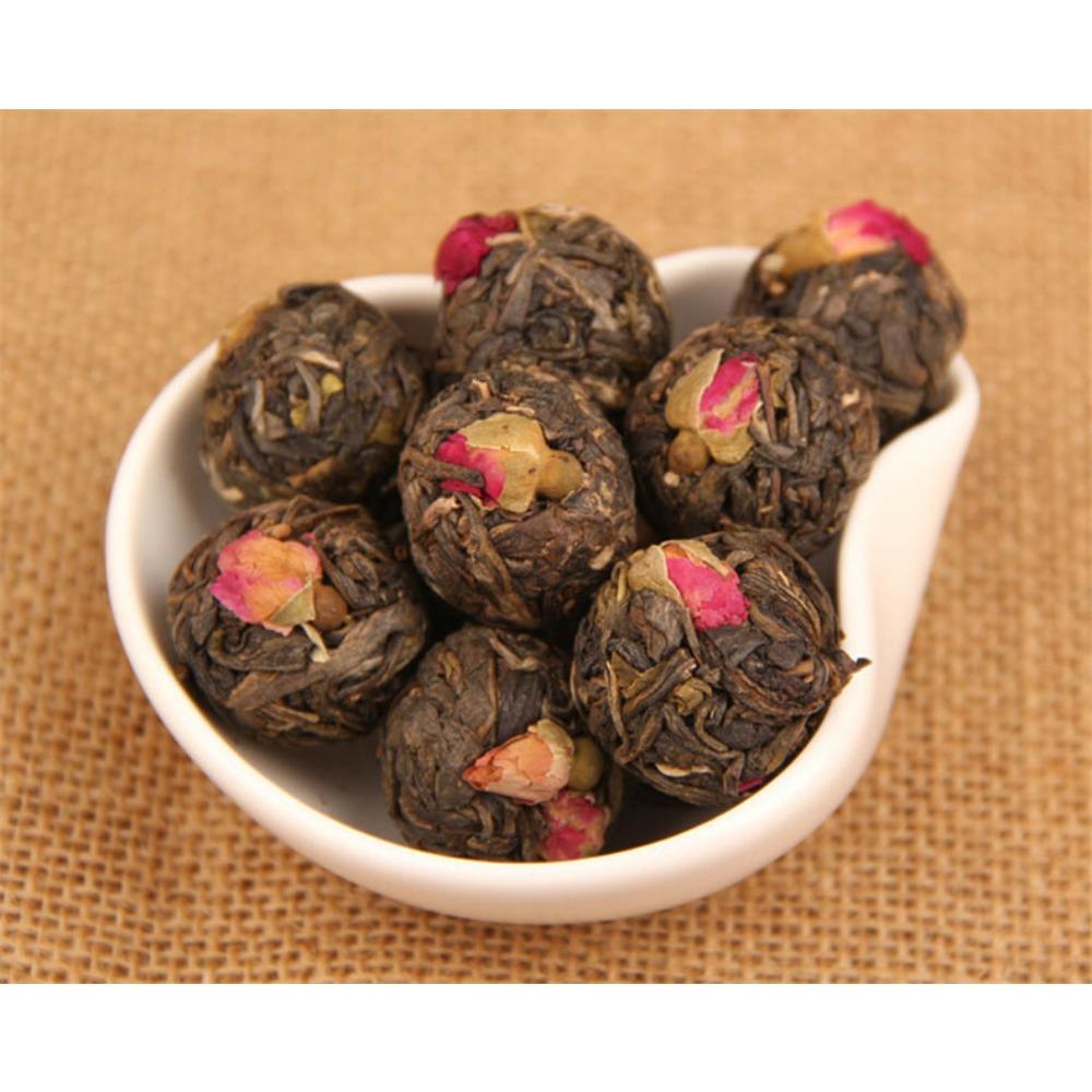 

500g Puer Rose Herbal Tea Handmade Old Trees Mini Cake