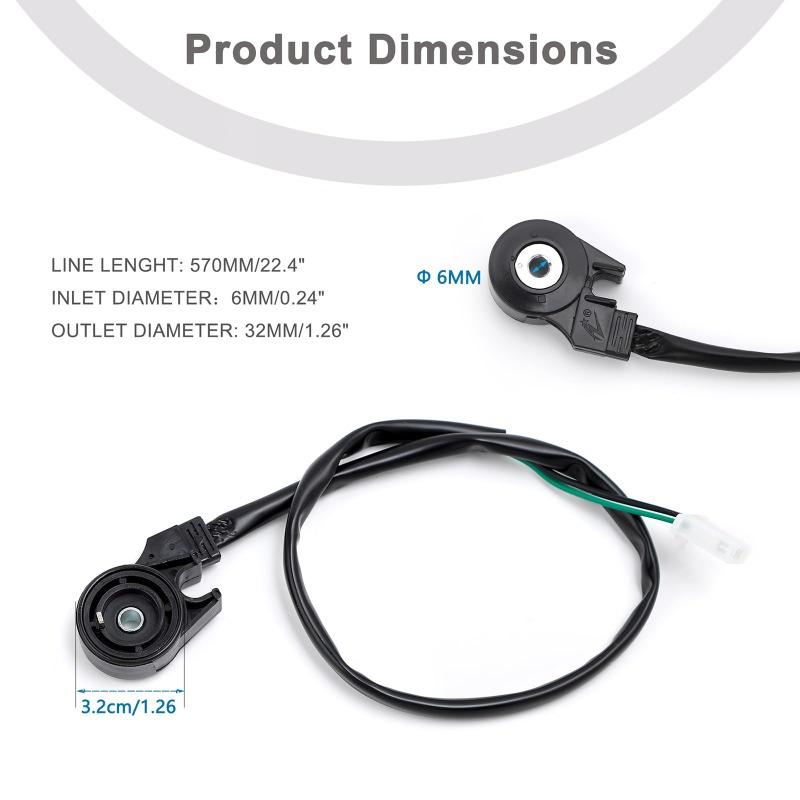 Safety Flameout Side Stand Switch - Universal Kickstand Sensor for Motorcycle Electrical Motorbike Engine Stop