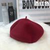 Soft Wool Warm Beret For Women Autumn Winter Fashion Trendy Hat Beret