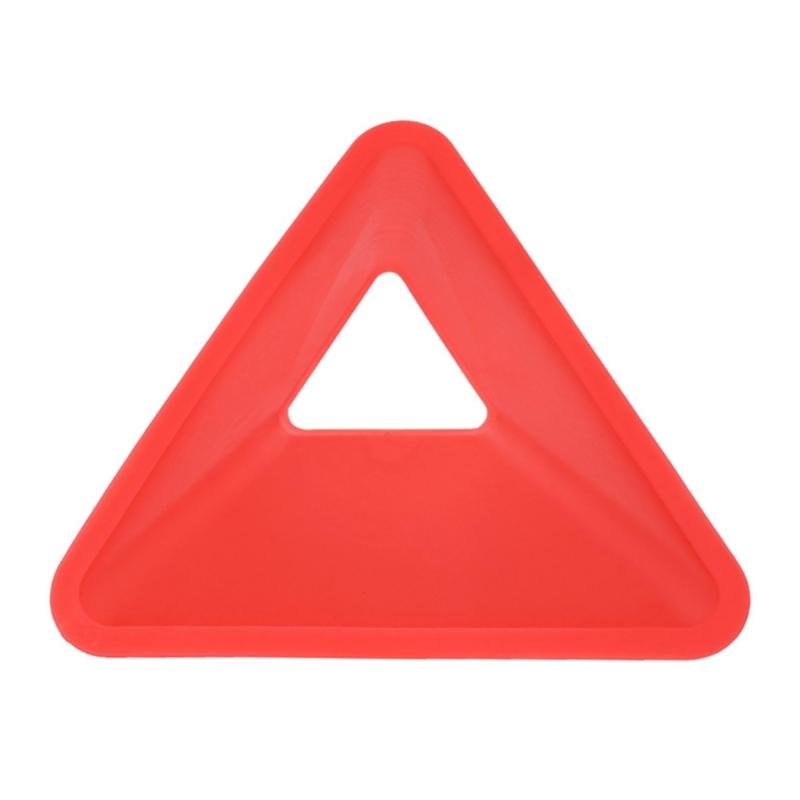 

5 Pcs Soccer Marker Cones Basketball Field Marker Soccer Playing Marking Tray червоний