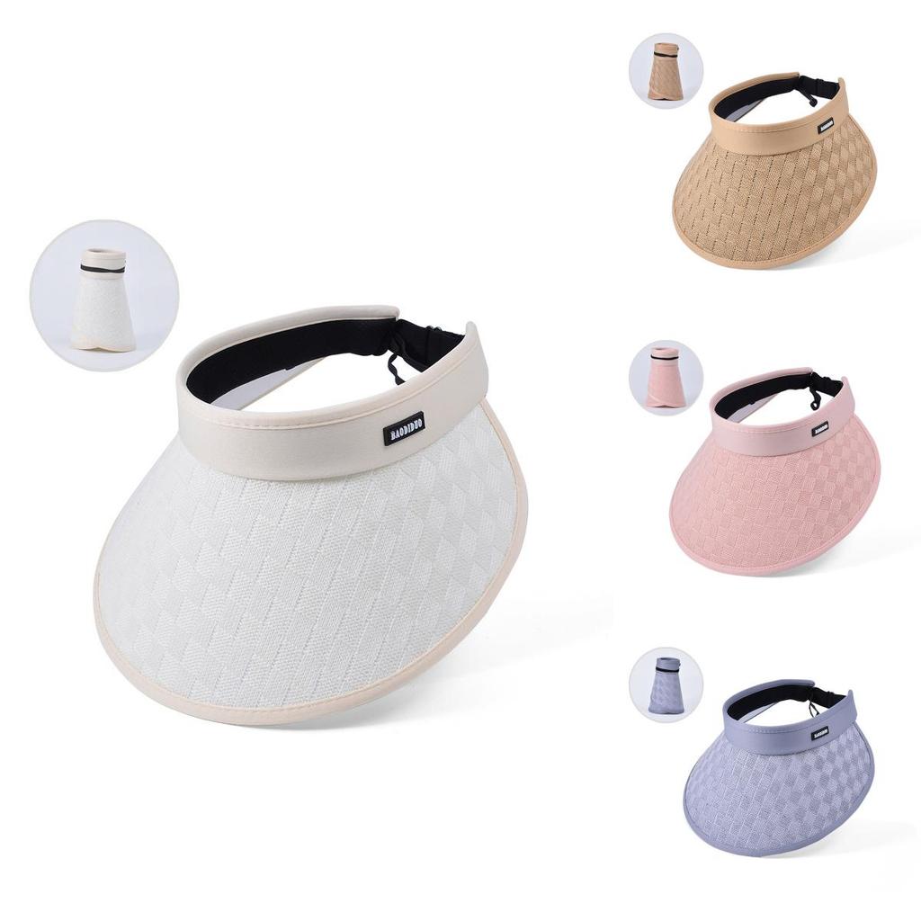 Outdoor Sun Hat Women Large Brim Uv Protection Polyester Summer Sun Hat For Travel And Leisure