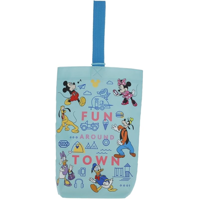

Marushin Inner shoes bag shoe bag disney fun town Kindergarten entrance goods Preparation for admission to kindergarten nursery school kindergarten
