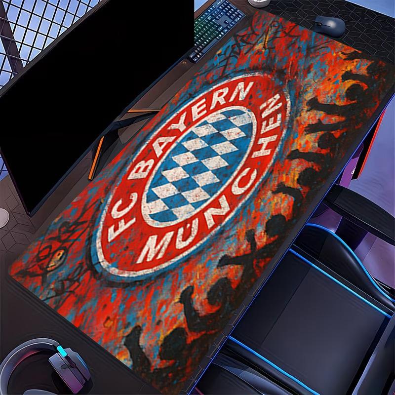 FC Bayern Print Mouse Pad, for Keyboard Pad Laptop PC Mat for Office Home Use, Desk Decor, Perfect Birthday Gift for Gamers