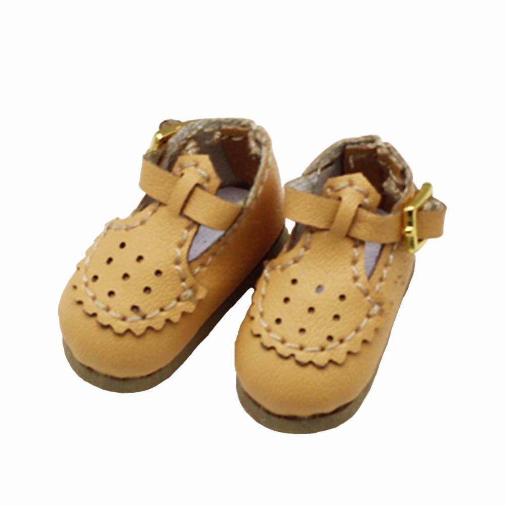 1 Pair T-Back 1/12 Bjd Doll Shoes Cute 1/12 Bjd Casual Shoes Obitsu 11 Doll Shoes  Children
