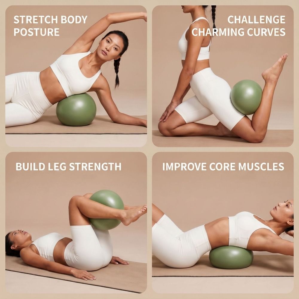 22 cm Pilates Ball Soft Fitness Pilates Ball Household Yoga Ball Yoga