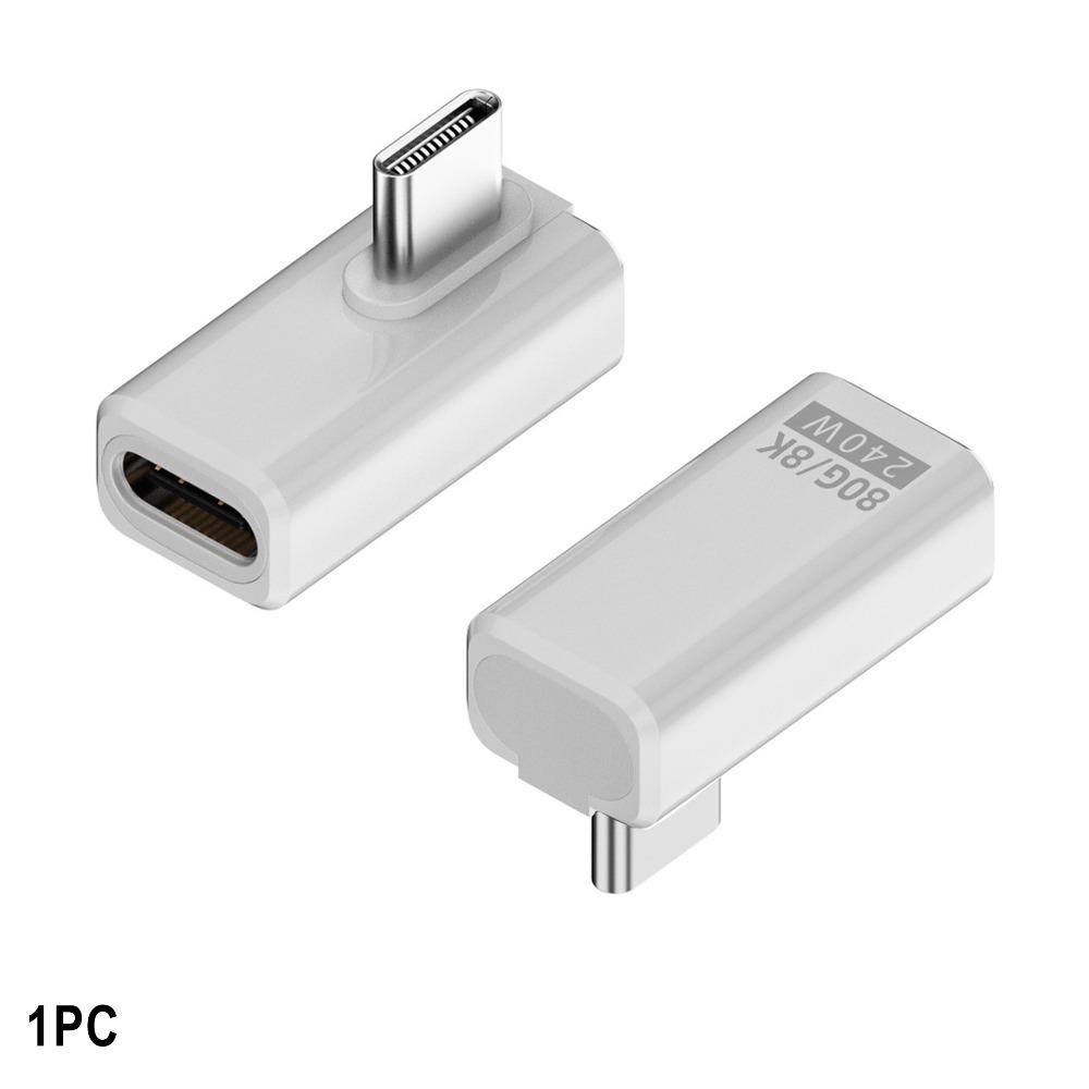 240W Type-C Converter 80Gbps 8K 60HZ USB4 Adapter Data Transmission Male To Female USB-C Extension Connector Mobile Phone
