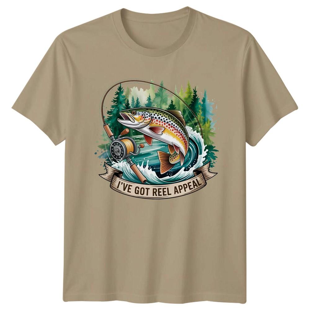 Ive Got Reel Appeal Fishing Hobby Unisexs TShirt Angling Tee S