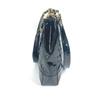 CHANEL Quilted Double Chain Bag Shoulder Bag enamel Black/Gold