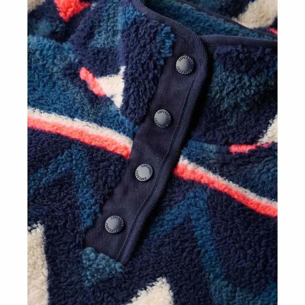 Superdry Sweater Super Soft Printed Henley