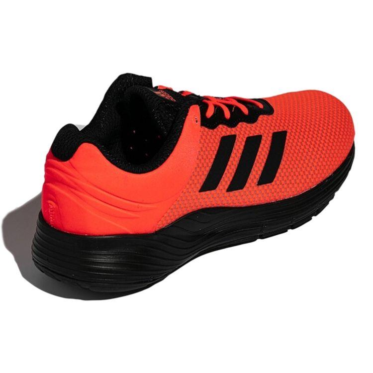 Adidas Fluidcloud Casual Comfortable Fabric Non-Slip Breathable Low-Top Marathon Running Shoes Men Sneaker Red Black FX2050