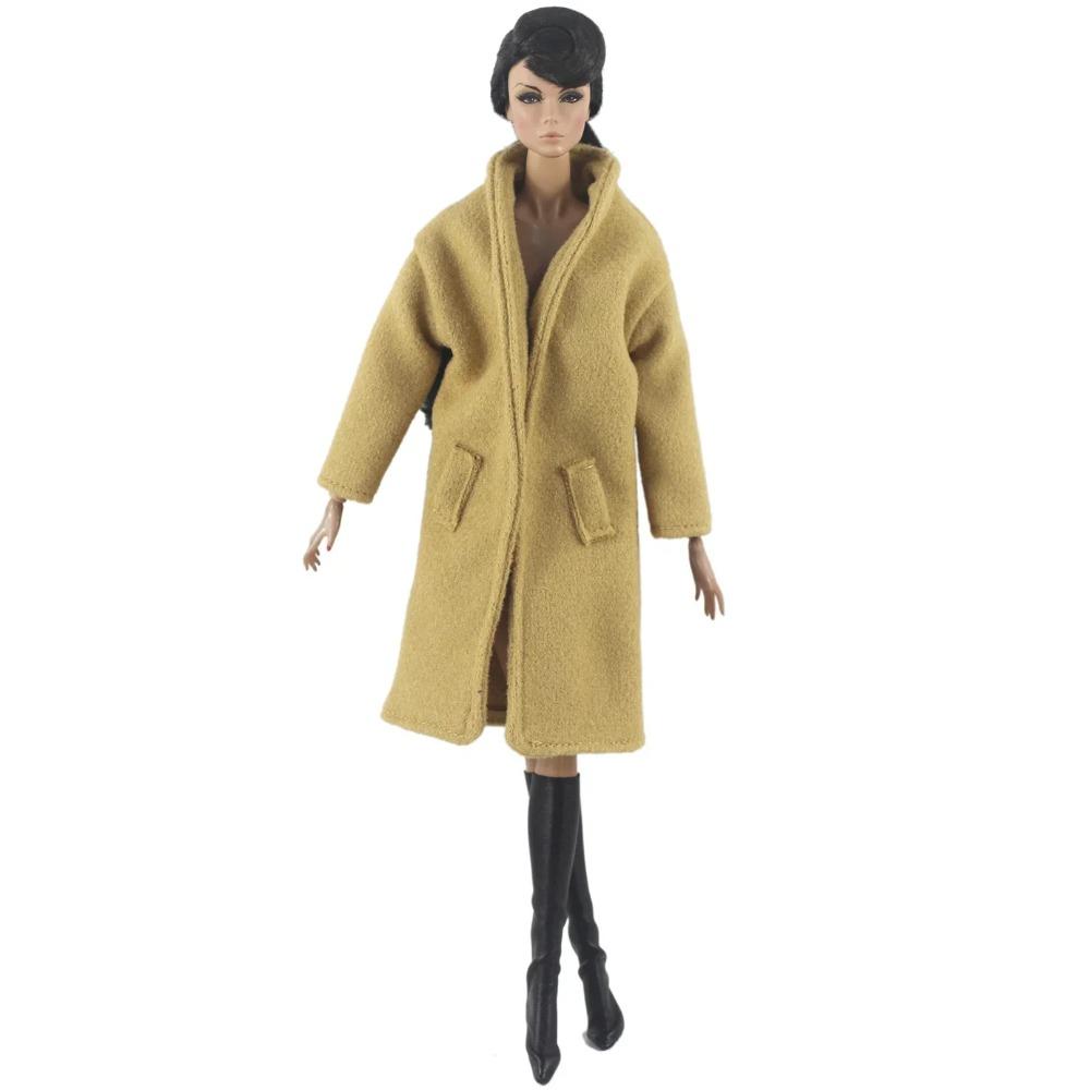 Handgefertigte BABI KLEIDUNG Wollmantel Outfit für 30cm Puppe 11,5 Zoll bjd Kleidung Viele Stilrichtungen Geschenke für Puppenzubehör #02
