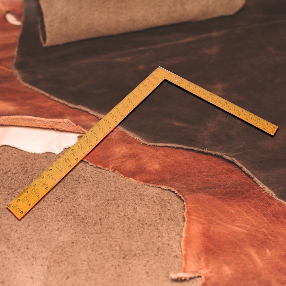 Aluminum Ruler Multifunctional     Woodworking Tool  for Inspection Msurement