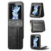 Leder Portemonnaie Tasche Hülle für Samsung Galaxy Z Flip 3 5 6 7 Flip7 FE flip6 Flip5 Flip4 Flip3 5G Flip 4 2 flip2 Kartensteckplatz Hüllen