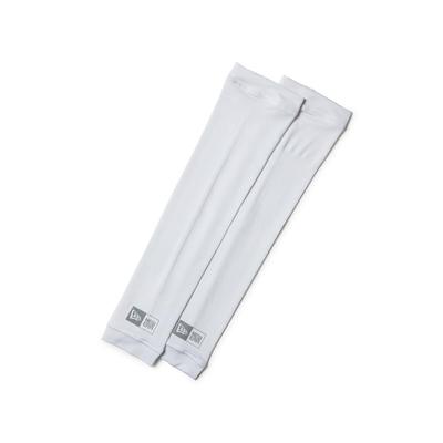 Arm Sports ARM SLEEVES BOX WHT REF [New Era] Warmers, Accessories, White/Flag Logo, M/L,