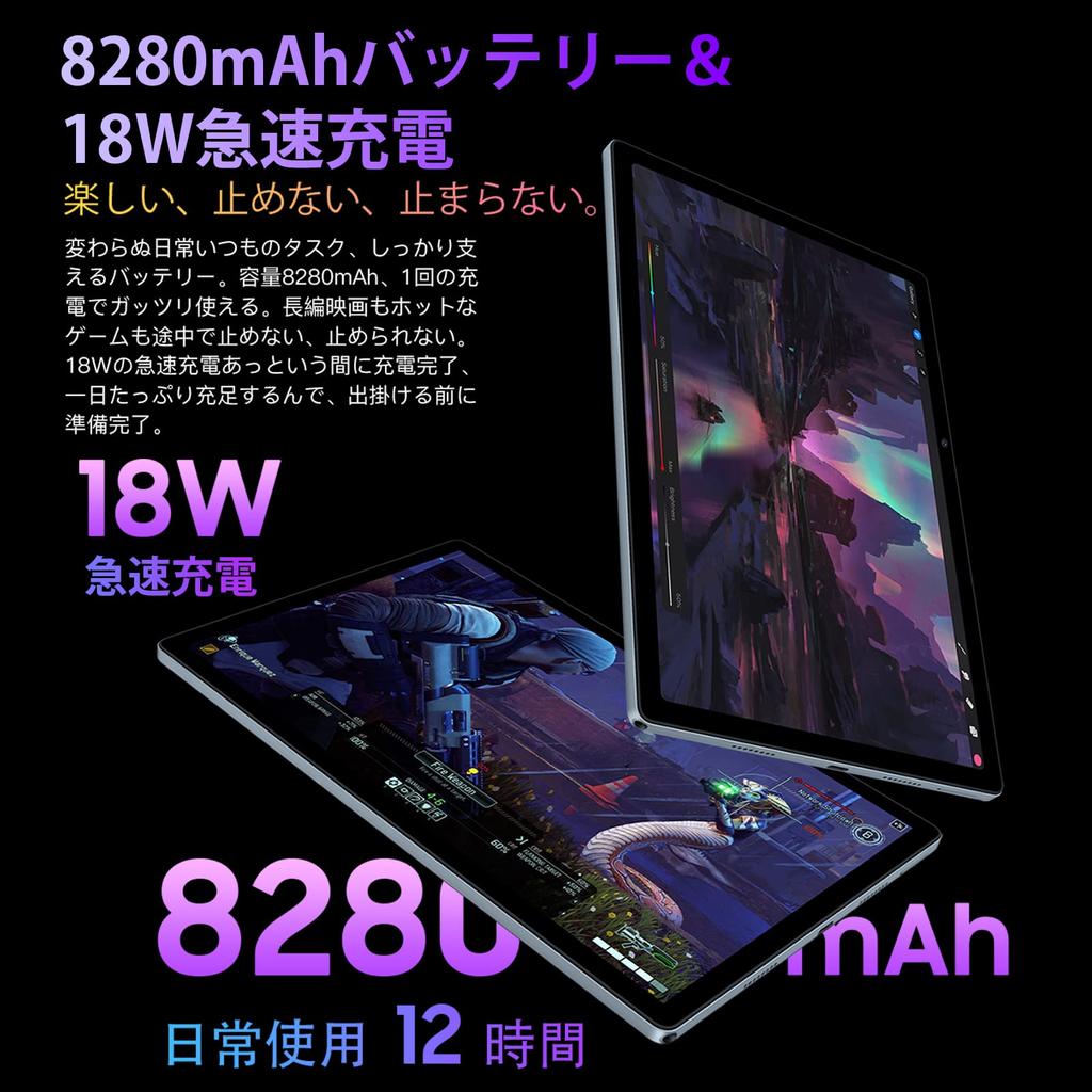 NEW Android 12 Blackview Tab15Pro GMS 14GB RAM 6GB 256GB 1TB Storage Resolution FHD IPS Unisoc T606 Stylus 18WPD Fast 8280mAh Face Bluetooth WiFi