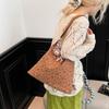 Retro corduroy bag large capacity new single shoulder fashion versatile underarm commuting portable out tote bag