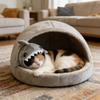 Cute Cartoon Plush  Pet Headwear: Winter Warm Soft Hat For Cats & Small Dogs (Trendy Pet Accessory)