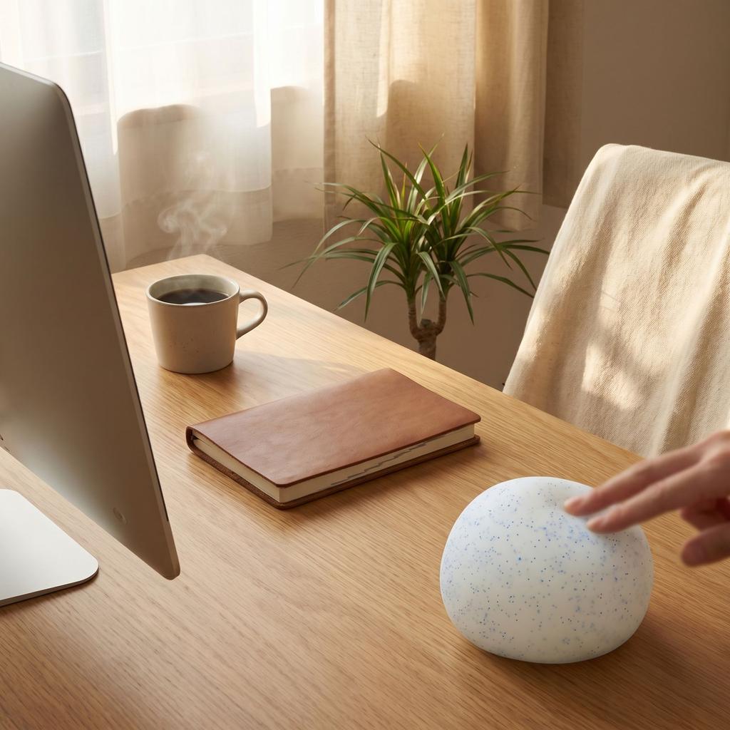 Snow Ball Crunch: Squeaking Snowball Stress Relief Toy