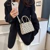 New Retro Texture Casual Simple Fashion Shoulder Crossbody Portable Small Square Bag Commuter Women's Bag