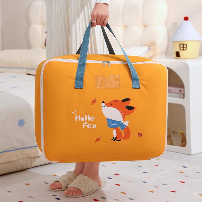 Childrens Quilt Storage Bag With Oxford Fabric For Bedroom And Travel Organization