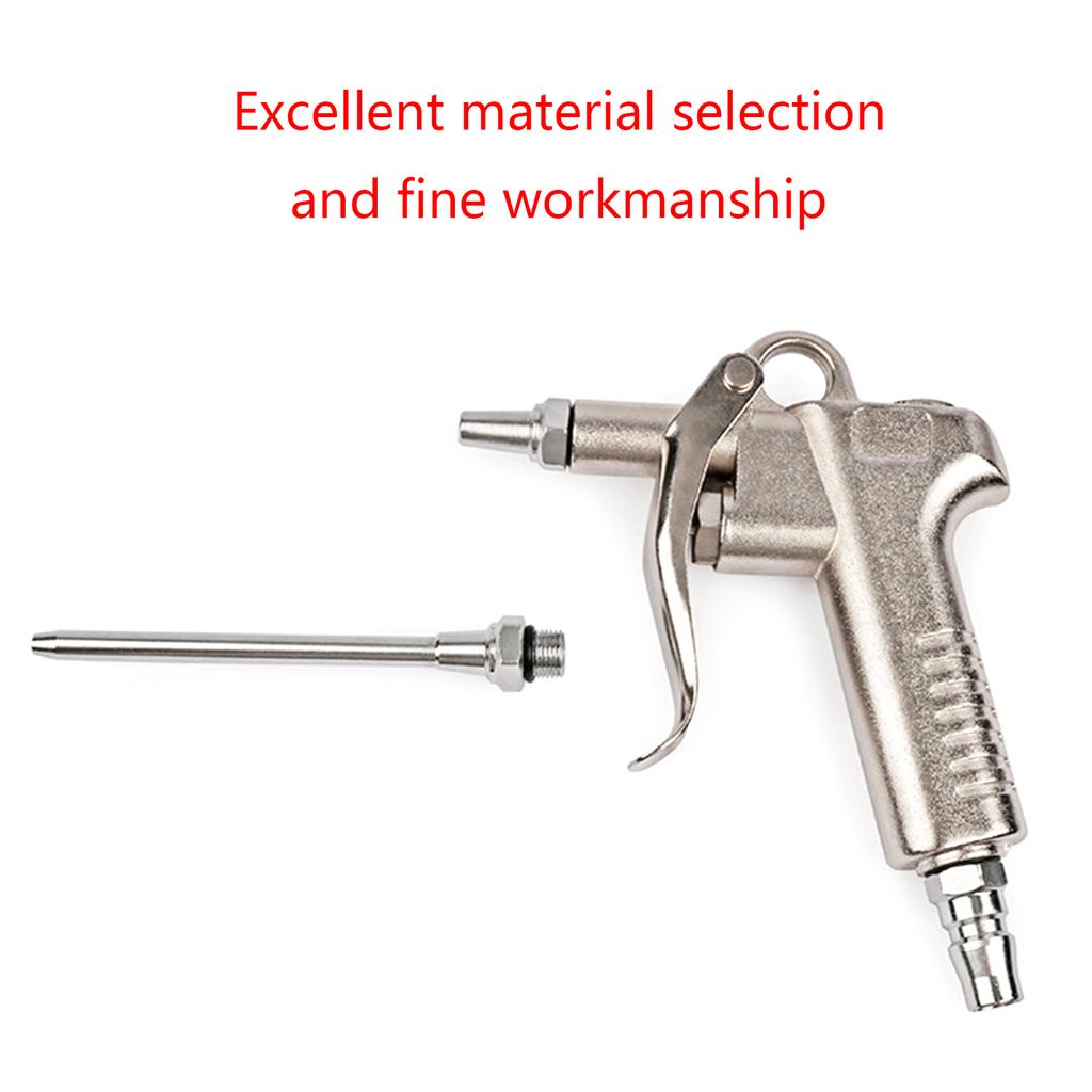 Pneumatic Air Compressor Accessory Tool Metal Dust Cleaning Air Blow Handle