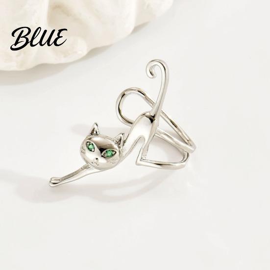 Clip on Earrings for Women 1 Pc Cute Cat Ear Cuff Earring Women Funny Kitten Shape Ornament Animal Cartilage Wrap Around Earring Non Piercing