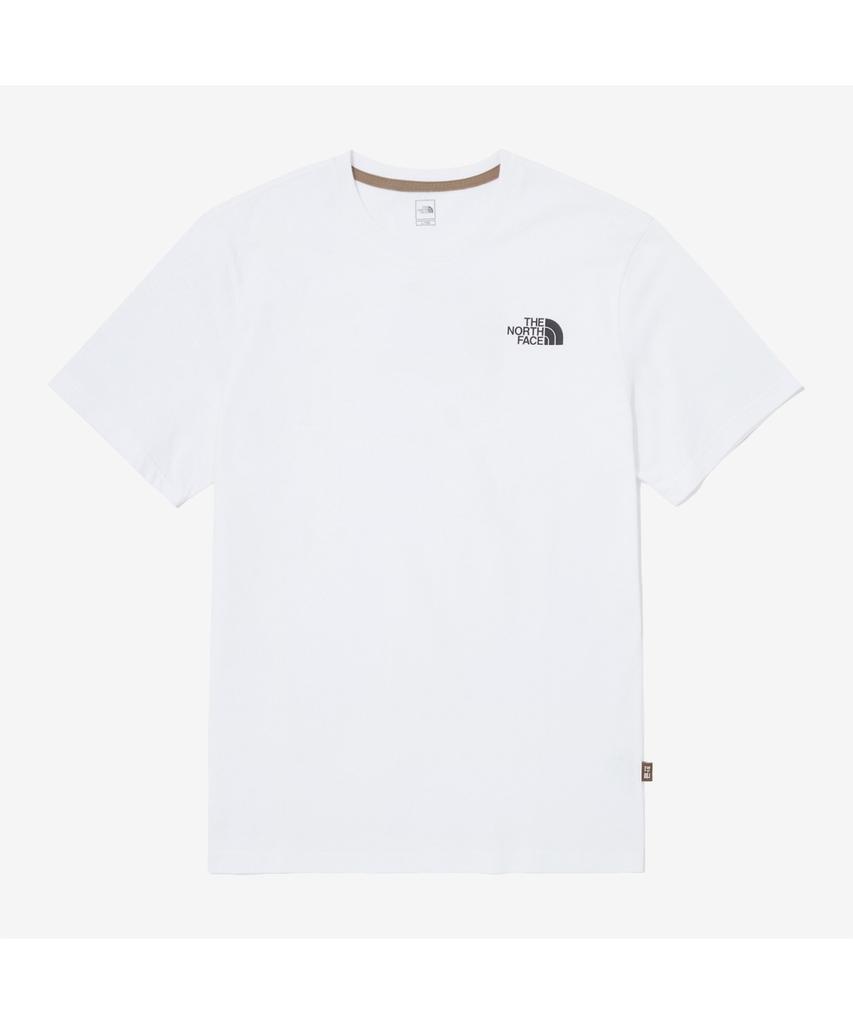 Noseupeiseu Nt7Uq54B Tnf Hangeul Short Sleeve Round Neck Tee 3_White