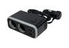 Kashimura Co., Ltd. Dual Separate Socket, 2 USB 4.8A, with Rainbow Light, KX236