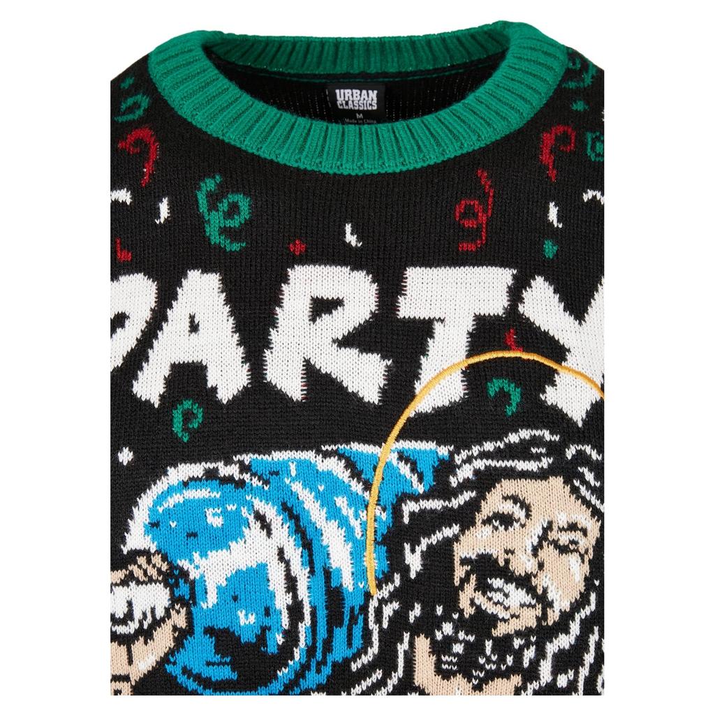 Urban Classics Mens Savior Christmas Sweatshirt