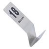10PCS Table Number Cards Stainless Steel DoubleSided Digital Sign Seat Card 1120 Number