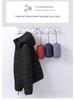 Men's Lightweight Hooded Down Jacket, Winter 2026 - Short, Warm, Trendy, 90% White Duck Down.