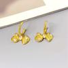Light Luxury Unique High-End Bow Stud Earrings Design Cold Wind Earrings Women