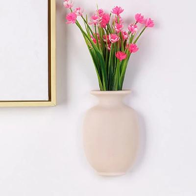 1 Stück, Vase Wandmontage Selbstklebend Blumentopf Hängend Dekorativ Wiederverwendbar Wandmontierte Blumenvase Heimdeko