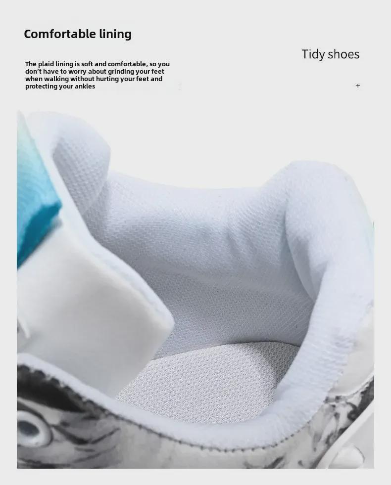 Men's Autumn High-Top Dad Shoes: Trendy, Fashionable, All-Match Casual Running Sneakers