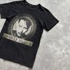 [OCCASION] t-shirt y2k papillon chimique psychédélique croix de jésus paillettes rare