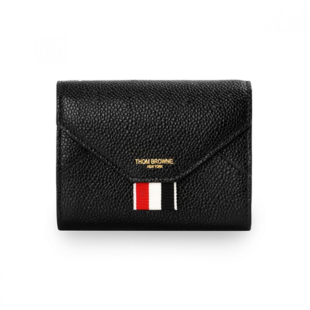 

Thom Browne Pebble Grain Three Stripe Tab Woc Chain Card Wallet Fap195a 00198 001 FAP195A 00198 001