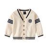 Children's Clothing Spring and Autumn Coat V-neck Embroidery Kids' Sweater