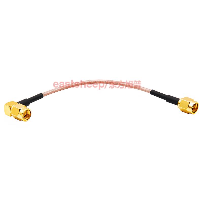 SMA Male to SMA Right-Angle RF Coaxial Cable