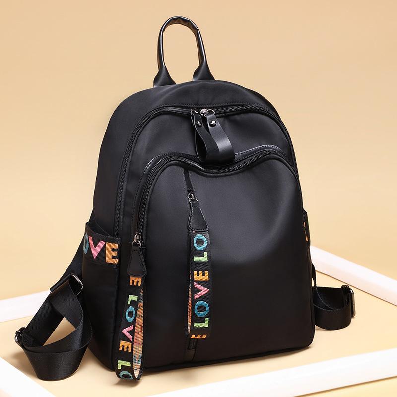 

Backpack Women s Trend Autumn and Winter New Fashion School Bag Women s Bag Oxford Cloth Large Capacity Backpack Luggage
