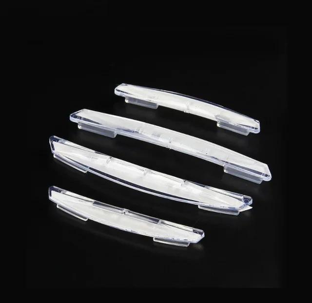 4Pcs Universal Car Door Anti-collision Stickers Decorative Protective Car Door Edge Guards Anti-Impact Transparent