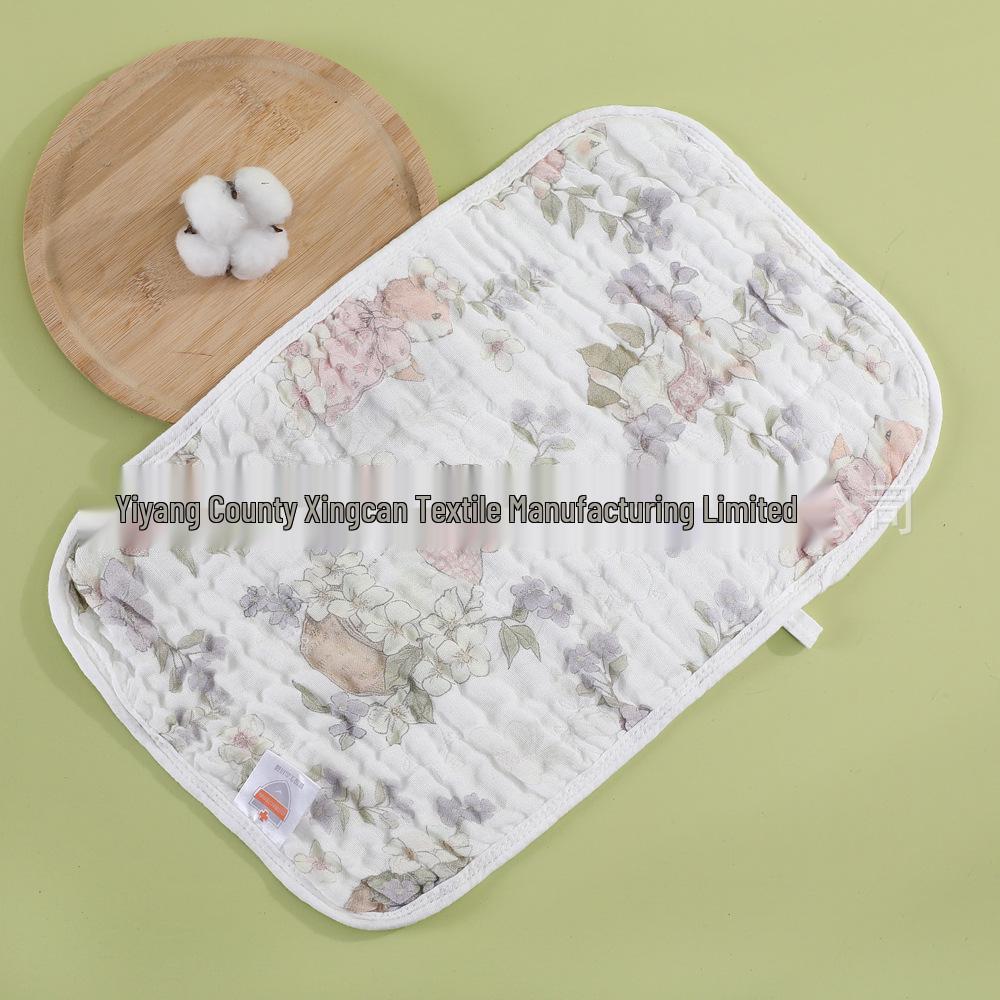 6-Layer Seersucker Bamboo Cotton Bath Towel & Baby Swaddle Blanket