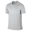 T Shirts Men's White Gray Crew Neck Moderate Straight Fit 834241-100