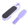 3 in 1 Foot File Toe Cleaner Foot Scrubber Heel Scraper Callus Remover for Wet Dry Dead Skin Removal Exfoliating