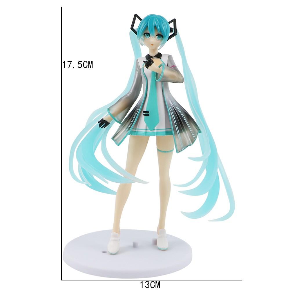 Japanese Anime New Hatsune Miku Figure Sexy Character Ornaments upskirt girl Kawai girl Decoration Toy Adult kid Birthday Gift