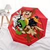 Looney Tunes Automatic Open Umbrella Compact Foldable Design, Durable Fabric for Casual Travel Companion for Outdoor A0822001