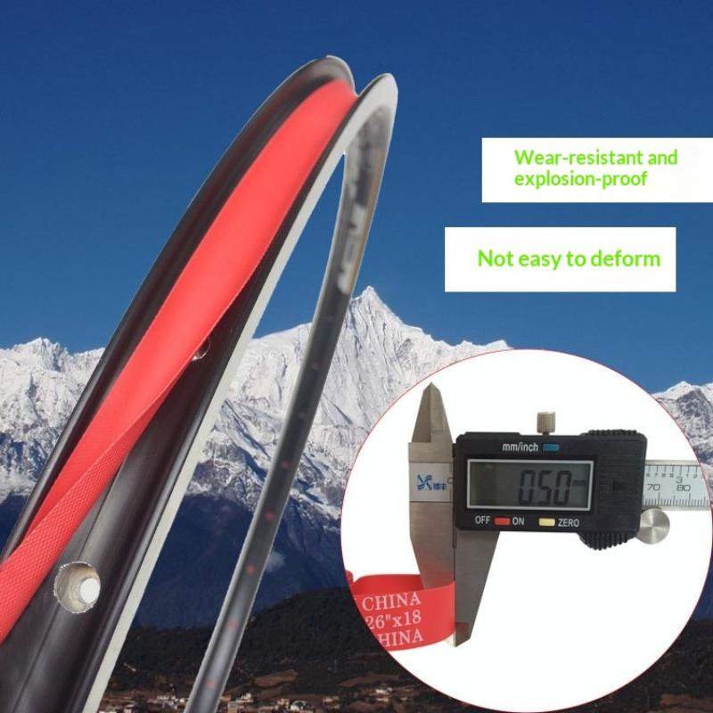 2Pcs Bicycle Inner Tube Puncture Resistant Tire Pad 26Inch 700C Tire Liner Puncture Resistant