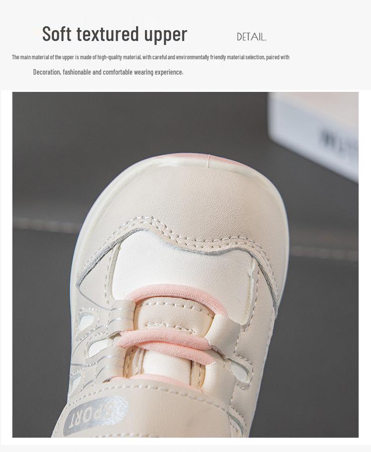 2026 Spring New Arrivals: Girls' Soft Sole Leather Shoes - Non-slip, Comfortable, Fashionable for Kindergarten.