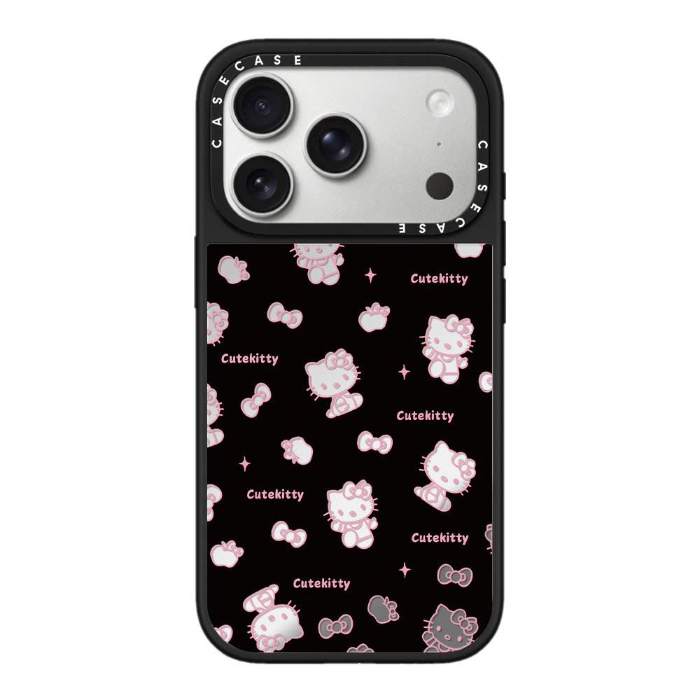 Co-branded MagSafe Butterfly Knot Cat Case for iPhone 17/16 Pro iPhone 13 Pro