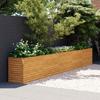 Raised Garden Bed 482x50x69 Cm Corten Steel