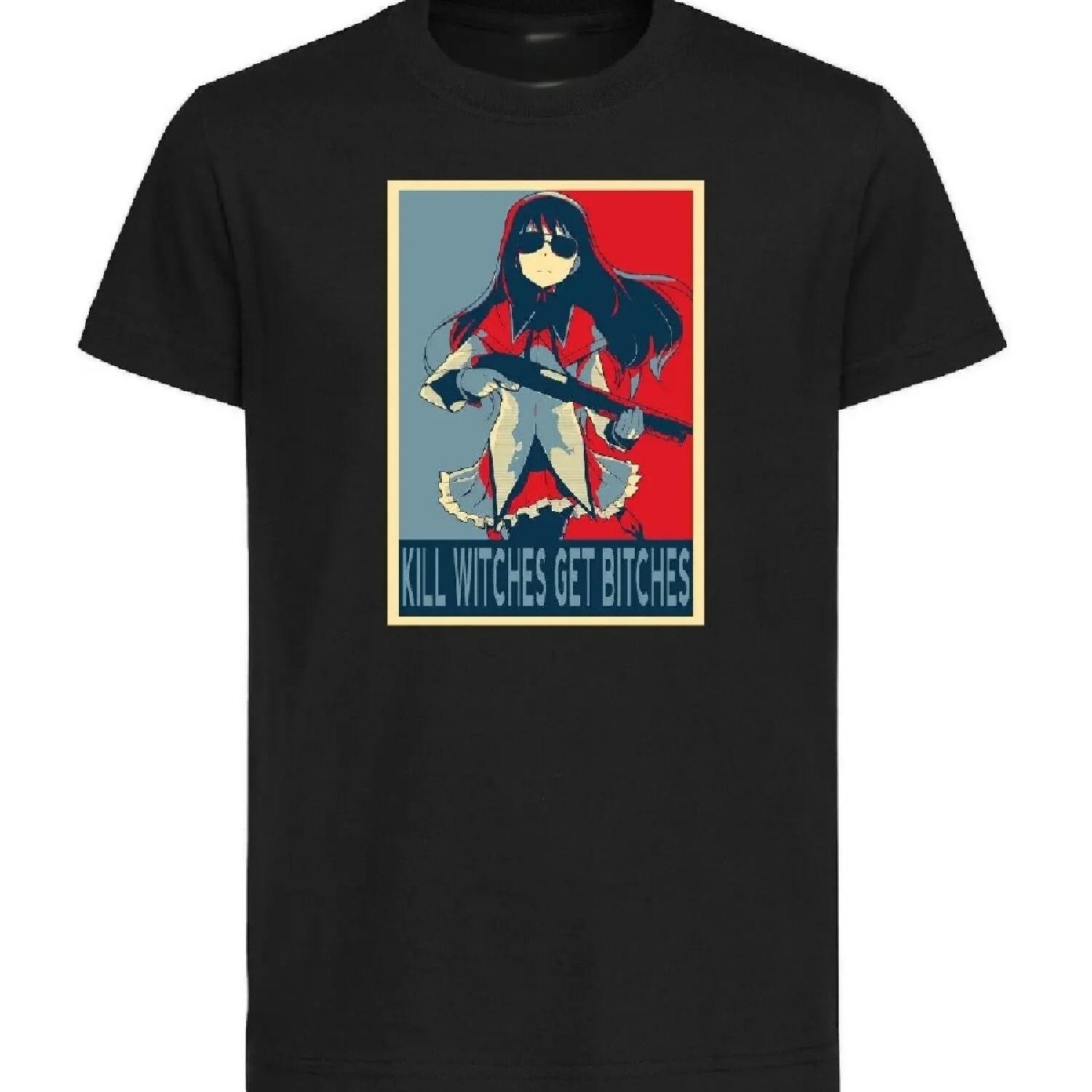 

Black - Madoka Magica Propaganda - Homura Witches MA0101 T-Shirt- S